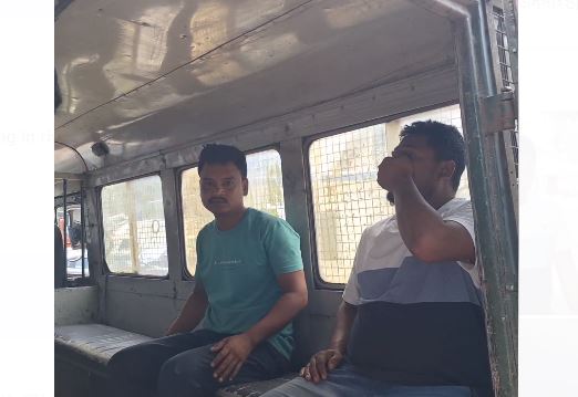 ब्राउन शुगर के साथ गिरफ्तार दो आरोपित ब्राउन शुगर के साथ गिरफ्तार दो आरोपित