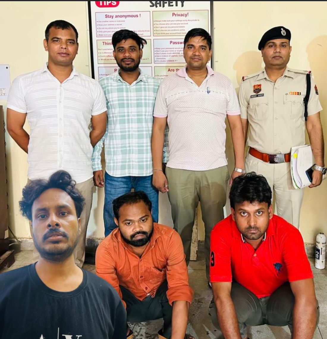 गिरफ्तार किए गए आरोपित गिरफ्तार किए गए आरोपित