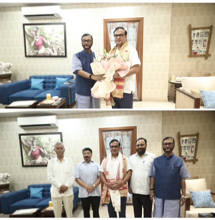 राज्यसभा चुनाव जीत के बाद शुक्रवार को मुख्यमंत्री डॉ हिमंत बिस्व सरमा से मिलने पहुंचा अगप प्रतिनिधिमंडल। राज्यसभा चुनाव जीत के बाद शुक्रवार को मुख्यमंत्री डॉ हिमंत बिस्व सरमा से मिलने पहुंचा अगप प्रतिनिधिमंडल।