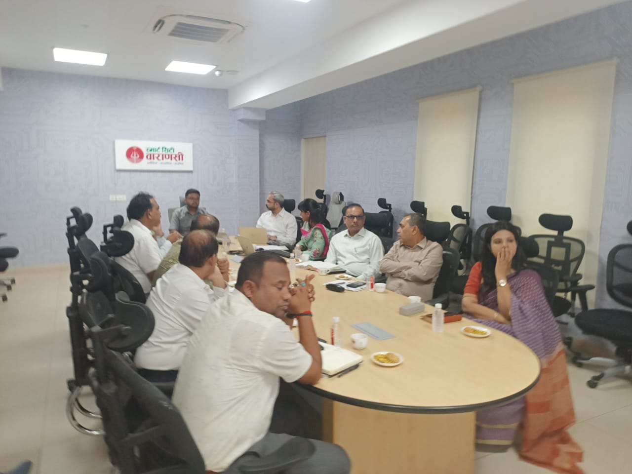 उपचारित घरेलू पानी को पुनः प्रयोग में लाने के लिए बैठक उपचारित घरेलू पानी को पुनः प्रयोग में लाने के लिए बैठक