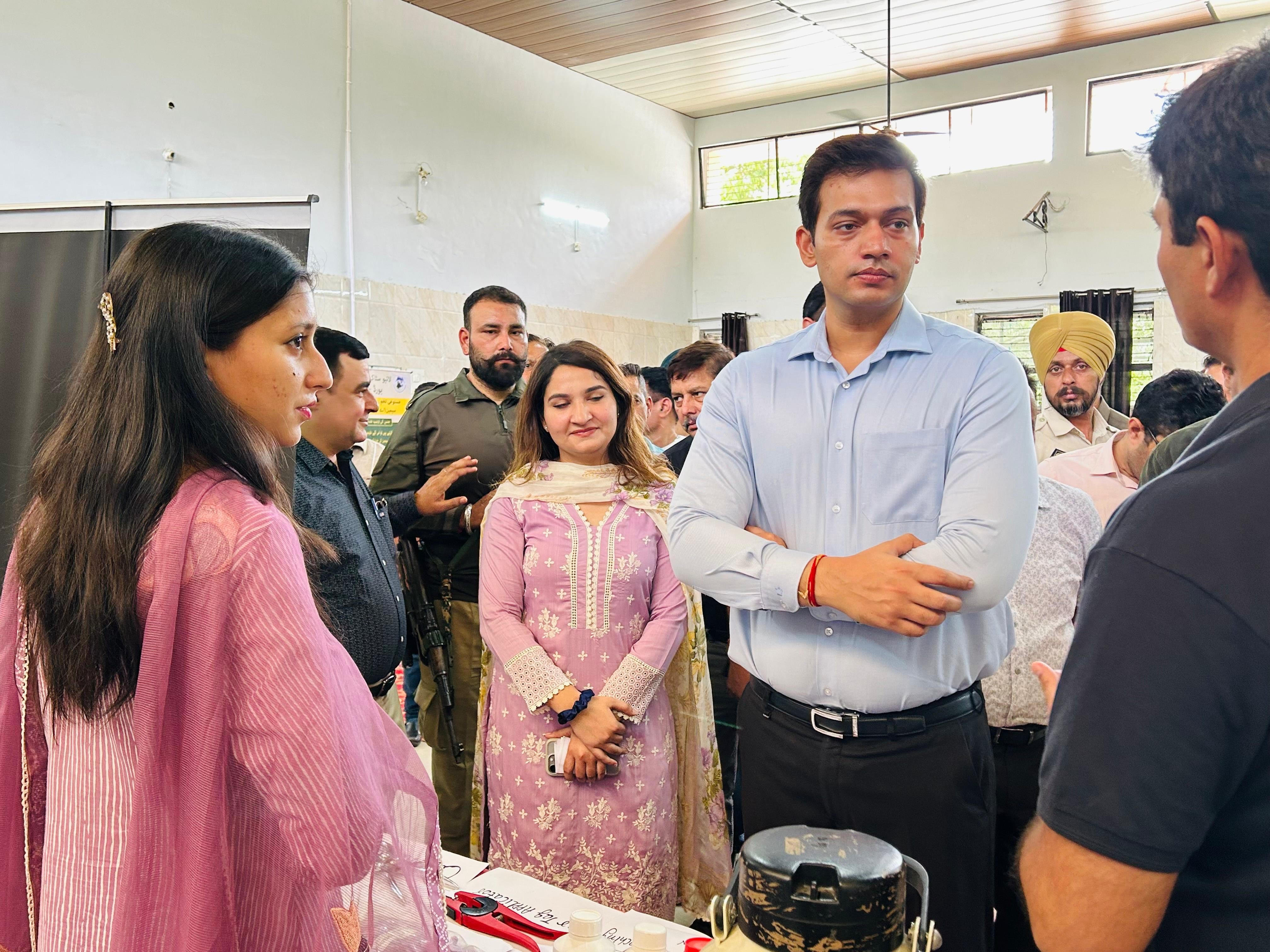 Potential Entrepreneurship Fair organized under Mission Yuva in Kathua Potential Entrepreneurship Fair organized under Mission Yuva in Kathua