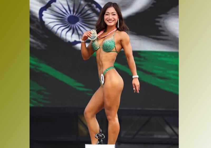 अरुणाचल प्रदेशः भूटान में आयोजित महिला बॉडी बिल्डिंग में हिलांग याजिक ने जीता एक स्वर्ण और एक रजत पदक अरुणाचल प्रदेशः भूटान में आयोजित महिला बॉडी बिल्डिंग में हिलांग याजिक ने जीता एक स्वर्ण और एक रजत पदक