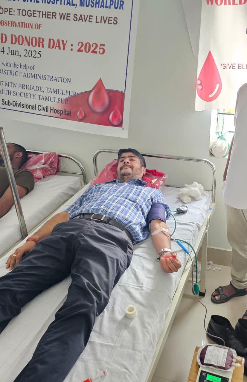 तामूलपुर में विश्व रक्तदान दिवस का आयोजन। तामूलपुर में विश्व रक्तदान दिवस का आयोजन।
