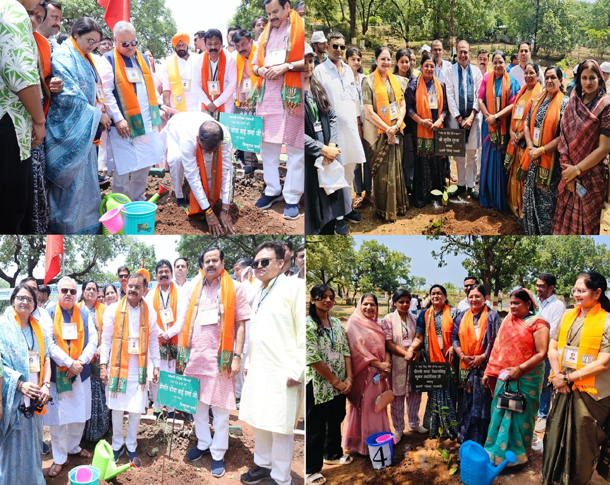 भाजपा प्रशिक्षण वर्ग का शुभारंभ पर्यावरण के नाम संदेश से भाजपा प्रशिक्षण वर्ग का शुभारंभ पर्यावरण के नाम संदेश से