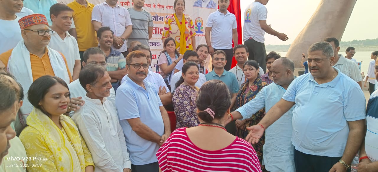 योग सप्ताह में विशिष्ट जन योग सप्ताह में विशिष्ट जन