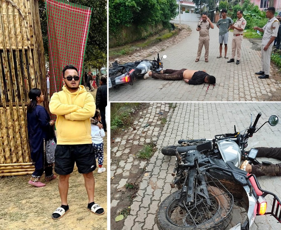 गुवाहाटी के वशिष्ठ थाना क्षेत्र के भगदत्तपुर पुलिस चौकी इलाके में सड़क पर खून से लथपथ अवस्था में मिला शव गुवाहाटी के वशिष्ठ थाना क्षेत्र के भगदत्तपुर पुलिस चौकी इलाके में सड़क पर खून से लथपथ अवस्था में मिला शव