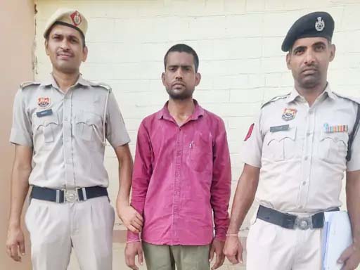 गिरफ्तार किया गया आरोपी साला गिरफ्तार किया गया आरोपी साला