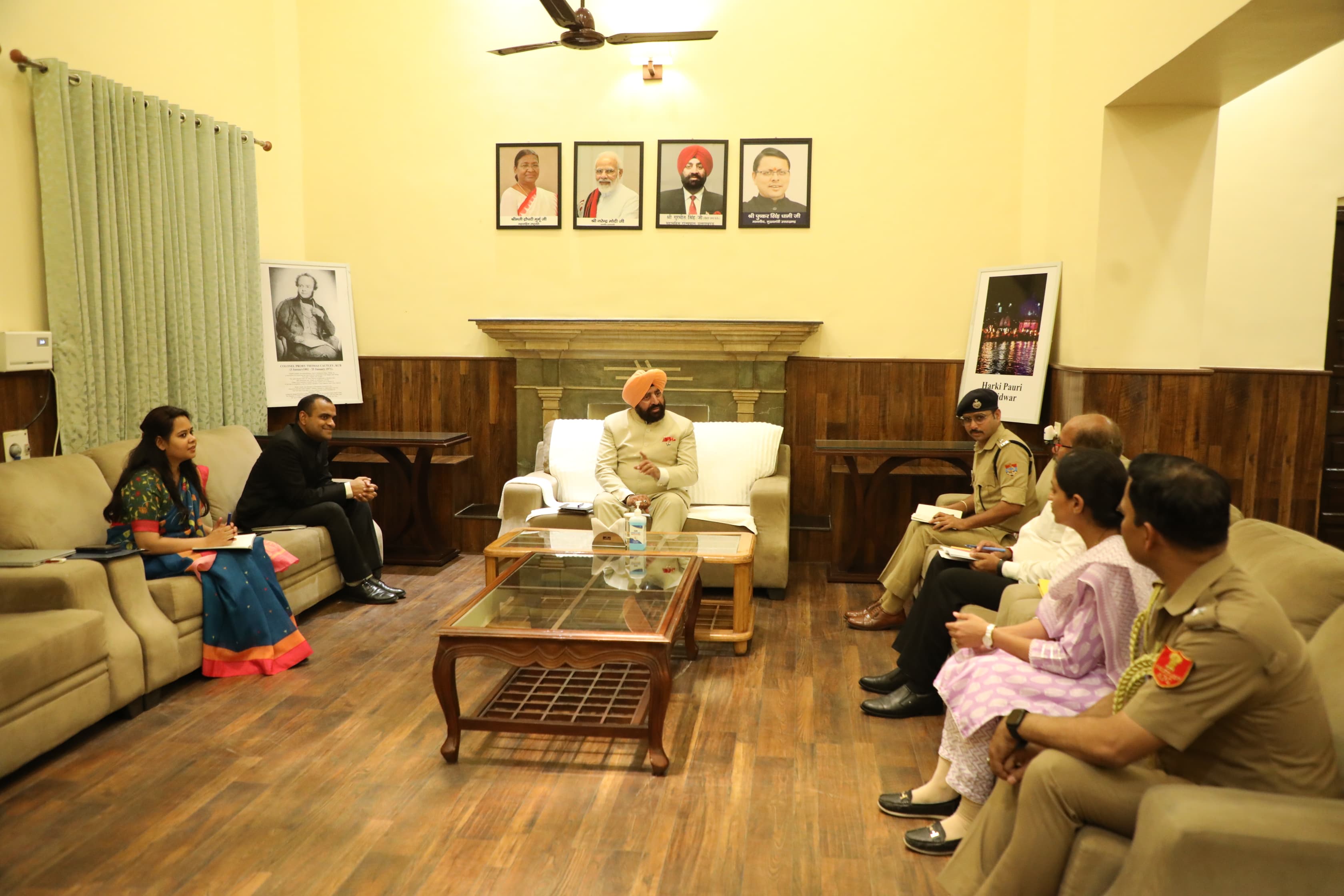 हरिद्वार में राज्यपाल हरिद्वार में राज्यपाल