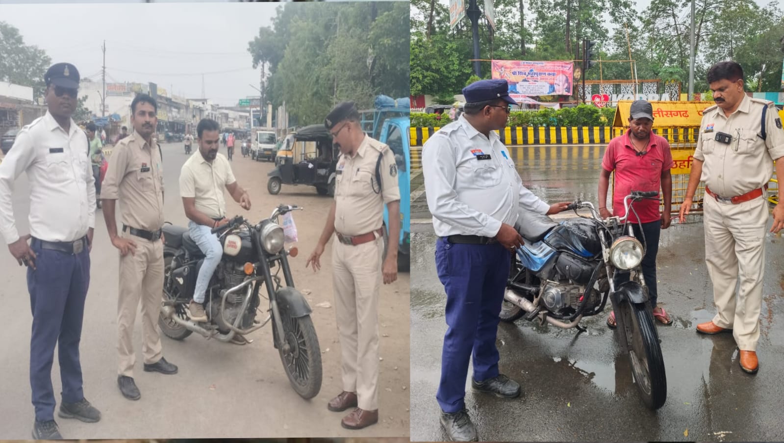 कोरबा पुलिस की बड़ी कार्रवाई: 63 बिना नंबर की गाड़ियों पर ट्रैफिक पुलिस ने की कार्रवाई, ₹18,900 का समन शुल्क वसूला कोरबा पुलिस की बड़ी कार्रवाई: 63 बिना नंबर की गाड़ियों पर ट्रैफिक पुलिस ने की कार्रवाई, ₹18,900 का समन शुल्क वसूला