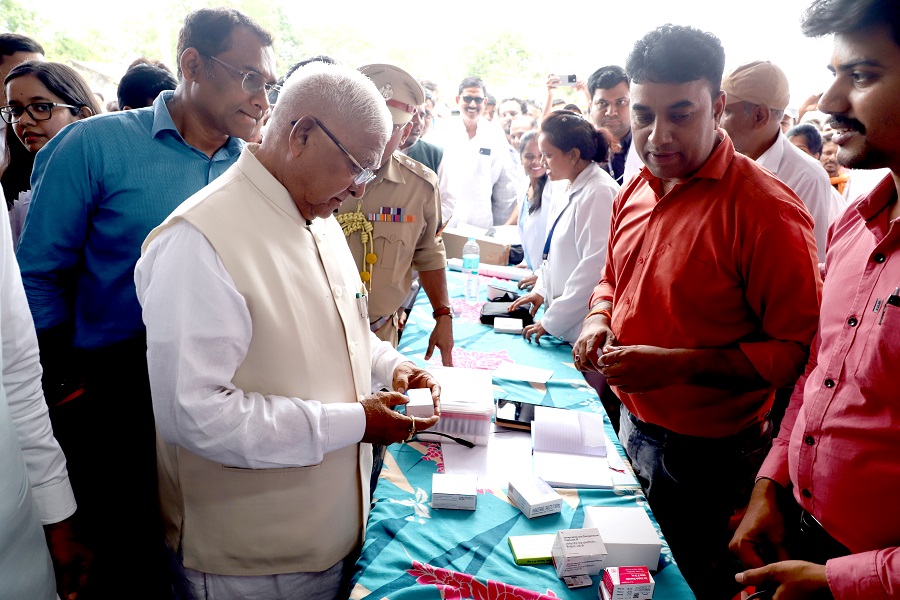 राज्यपाल मंगुभाई पटेल अभियान के राज्य स्तरीय शिविर में शामिल हुए राज्यपाल मंगुभाई पटेल अभियान के राज्य स्तरीय शिविर में शामिल हुए