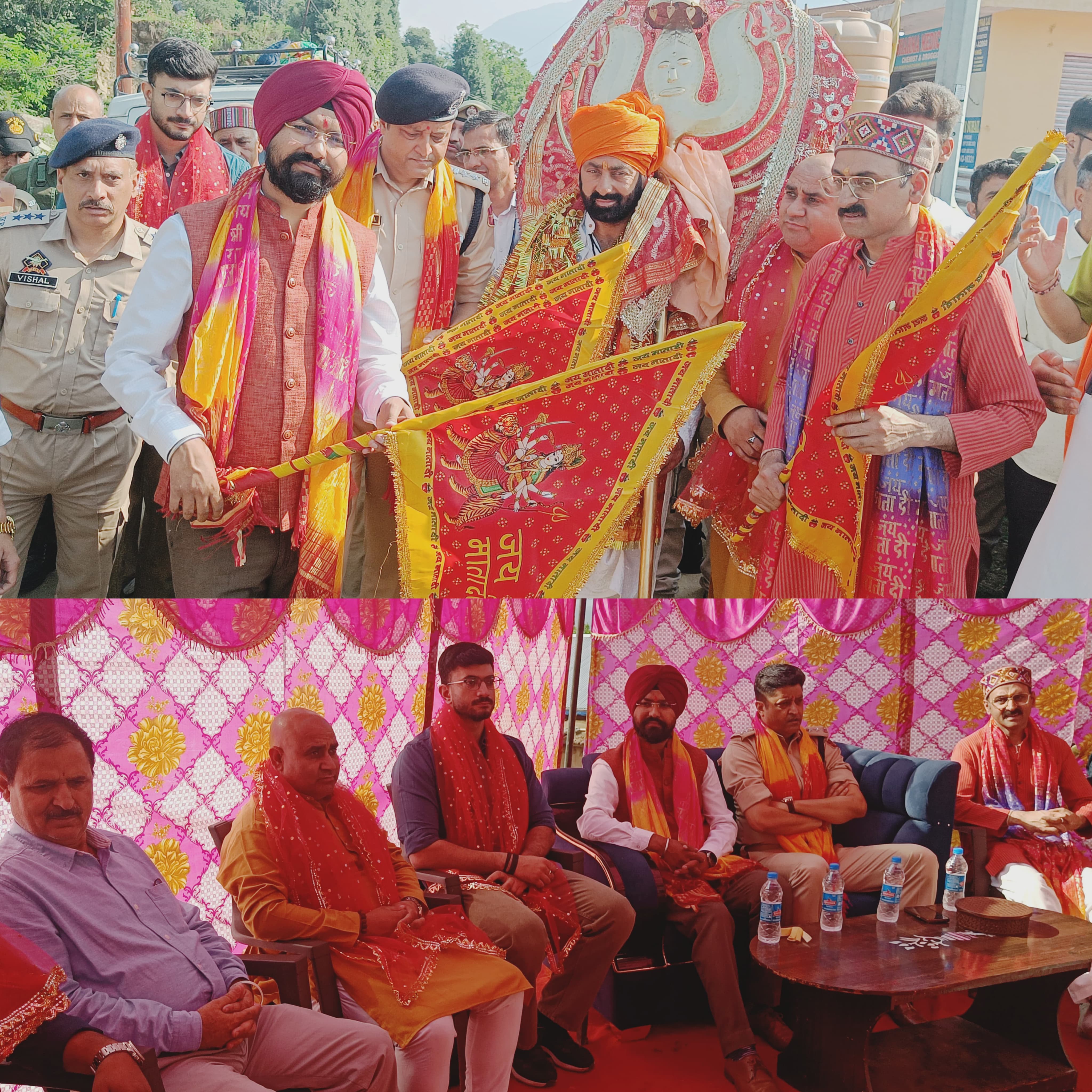 उपायुक्त, एसएसपी डोडा ने कास्तीगढ़ से गलाधार तक श्री चौंद माता छड़ी यात्रा को हरी झंडी दिखाई उपायुक्त, एसएसपी डोडा ने कास्तीगढ़ से गलाधार तक श्री चौंद माता छड़ी यात्रा को हरी झंडी दिखाई