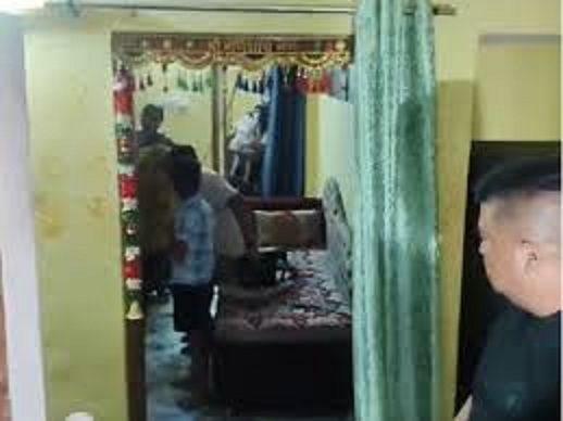 साेनम के घर पहुंची शिलांग पुलिस साेनम के घर पहुंची शिलांग पुलिस