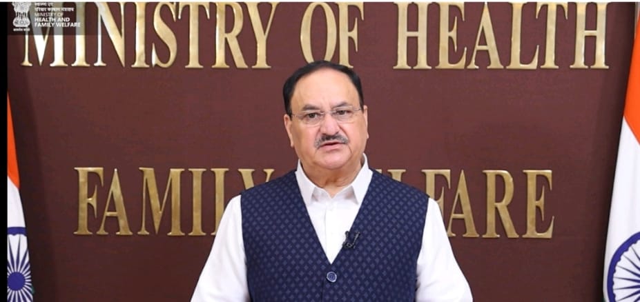 आयोजित “सर्वोत्तम प्रथाओं” पर सम्मेलन के पहले संस्करण को वर्चुअल रूप से संबोधित करते जे पी नड्डा आयोजित “सर्वोत्तम प्रथाओं” पर सम्मेलन के पहले संस्करण को वर्चुअल रूप से संबोधित करते जे पी नड्डा