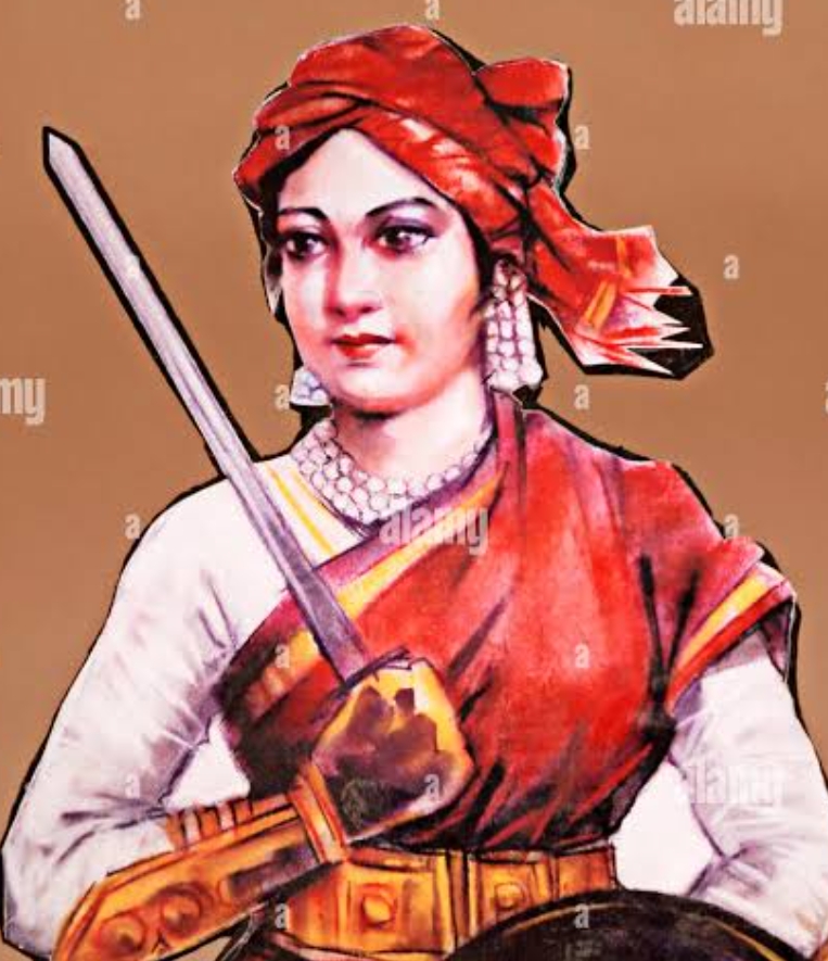 झांसी की रानी लक्ष्मीबाई को दी गई श्रद्धांजलि झांसी की रानी लक्ष्मीबाई को दी गई श्रद्धांजलि