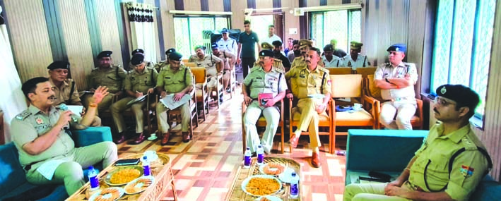 बॉर्डर मीटिंग के दौरान बॉर्डर मीटिंग के दौरान