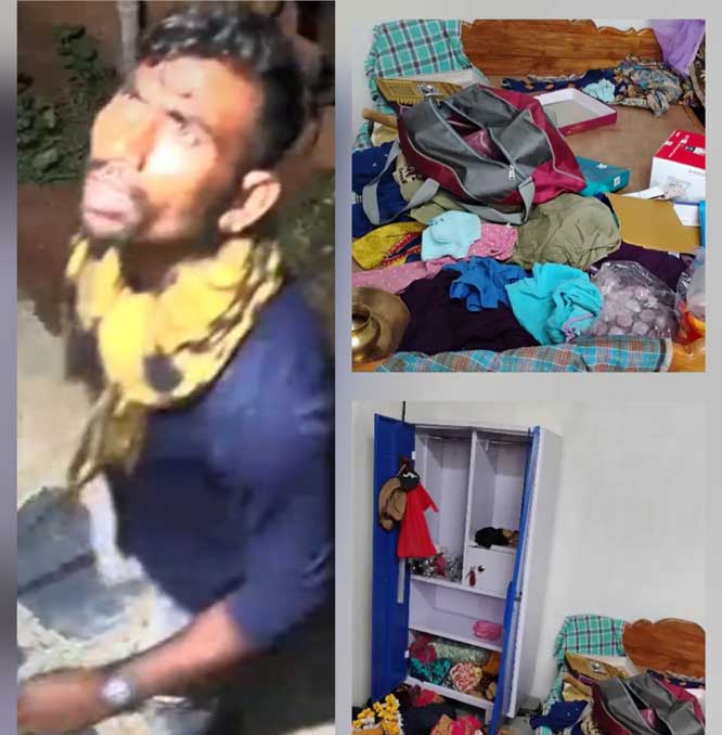 सूने मकान में हुई चाेरी, कैमरे में अज्ञात चोर दिखा सूने मकान में हुई चाेरी, कैमरे में अज्ञात चोर दिखा