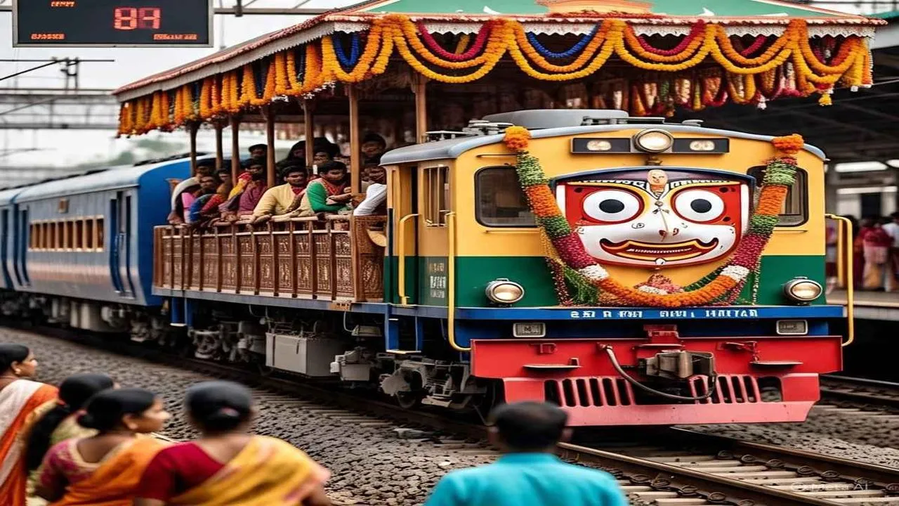 रथयात्रा महापर्व पर स्पेशल ट्रेन ,फाइल फोटो रथयात्रा महापर्व पर स्पेशल ट्रेन ,फाइल फोटो