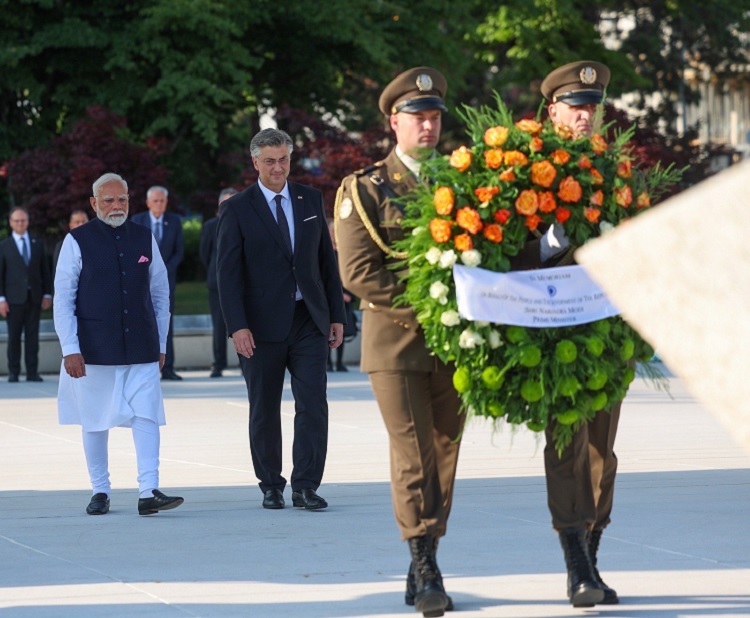 भारतीय प्रधानमंत्री की ऐतिहासिक क्रोएशिया यात्रा भारतीय प्रधानमंत्री की ऐतिहासिक क्रोएशिया यात्रा