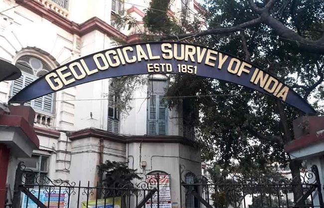 भारतीय भूवैज्ञानिक सर्वेक्षण के लोगो का प्रतीकात्मक चित्र भारतीय भूवैज्ञानिक सर्वेक्षण के लोगो का प्रतीकात्मक चित्र