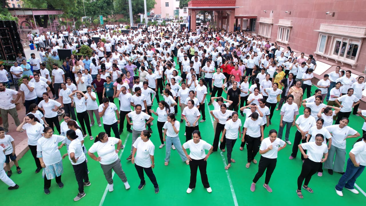’योग संगम 2025’’ का जयपुर के जंतर-मंतर पर राष्ट्रीय आयुर्वेद संस्थान करेगा ऐतिहासिक आयोजन ’योग संगम 2025’’ का जयपुर के जंतर-मंतर पर राष्ट्रीय आयुर्वेद संस्थान करेगा ऐतिहासिक आयोजन