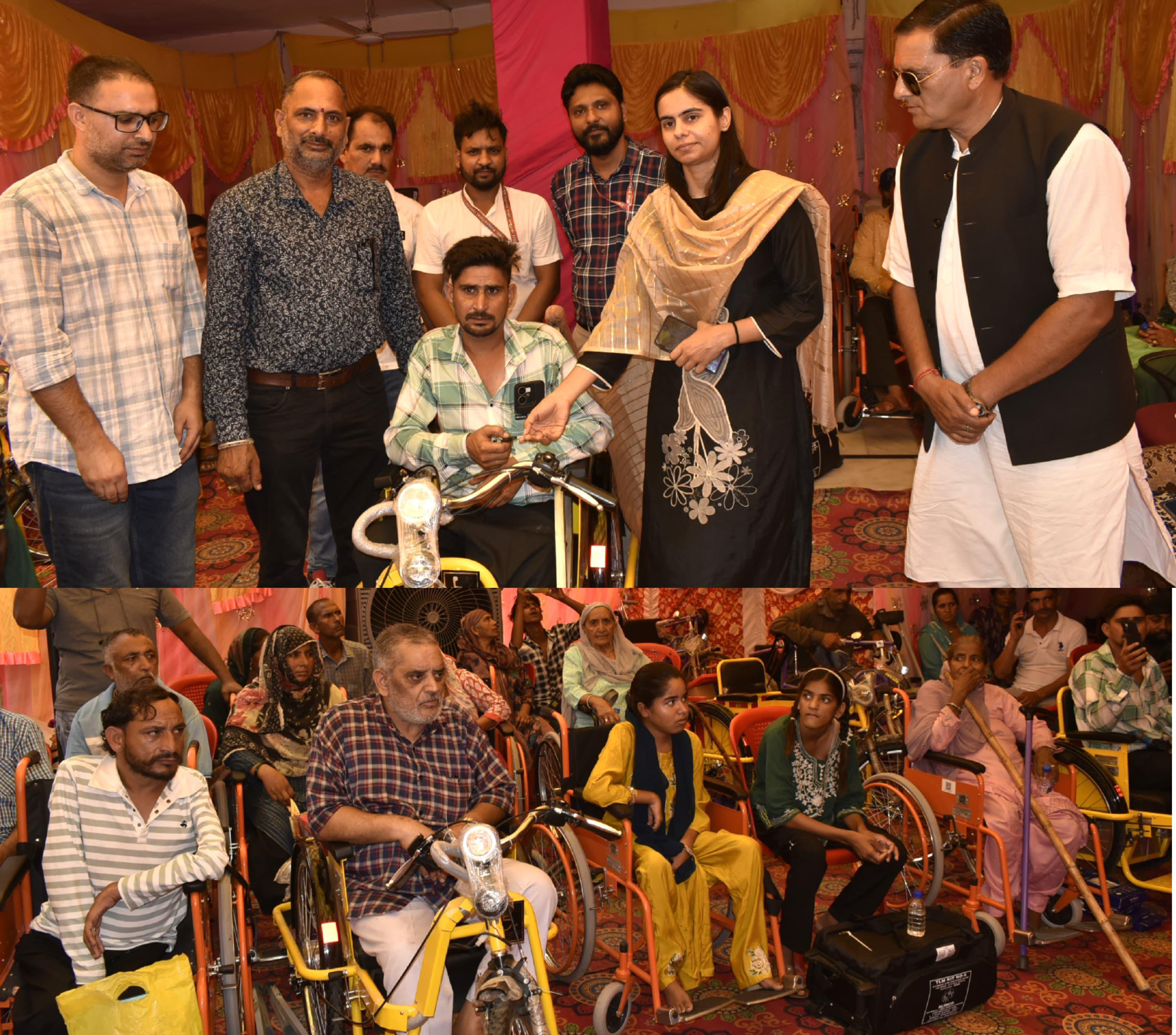 उपायुक्त रियासी ने विशेष रूप से सक्षम व्यक्तियों को सहायता उपकरण वितरित किए उपायुक्त रियासी ने विशेष रूप से सक्षम व्यक्तियों को सहायता उपकरण वितरित किए