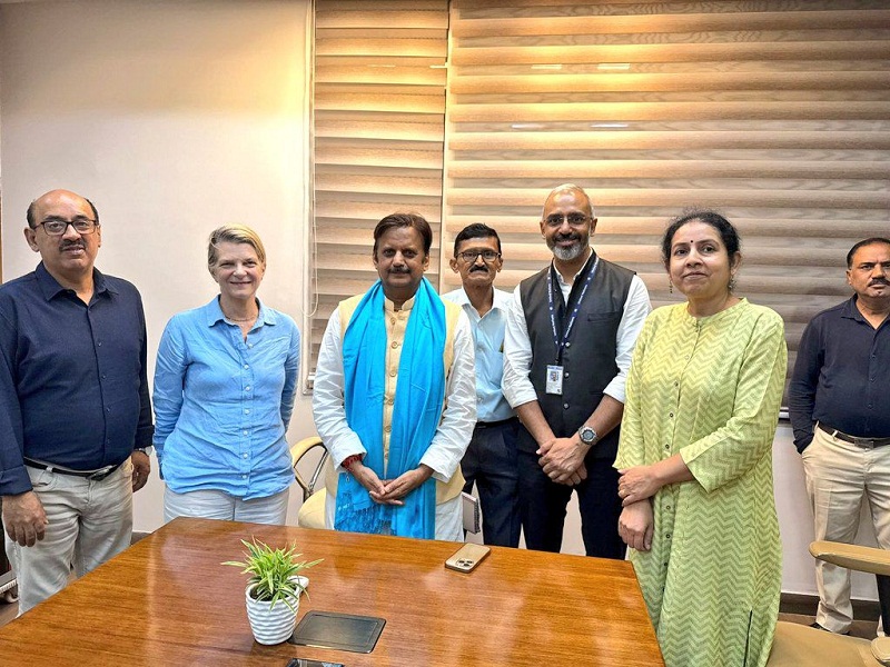 यूनिसेफ इंडिया की प्रतिनिधि मैककैफ्री ने की उप मुख्यमंत्री शुक्ल से सौजन्य भेंट यूनिसेफ इंडिया की प्रतिनिधि मैककैफ्री ने की उप मुख्यमंत्री शुक्ल से सौजन्य भेंट