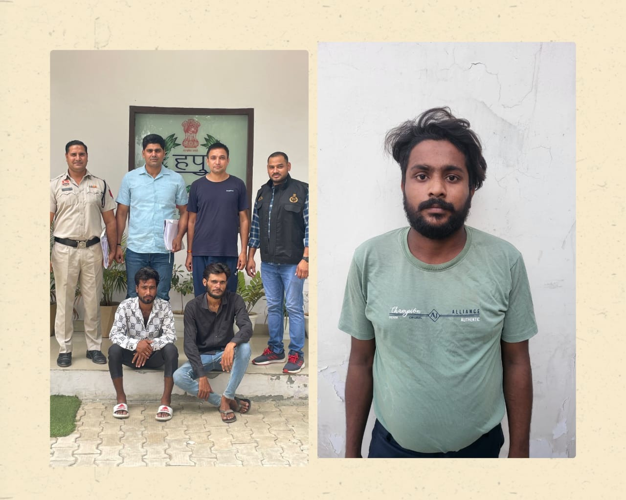 गिरफ्तार किए गए आरोपित गिरफ्तार किए गए आरोपित