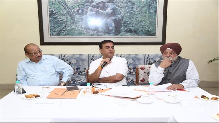 भोपालः जिला सैनिक कल्याण बोर्ड की अर्द्धवार्षिकीय समीक्षा बैठक संपन्न