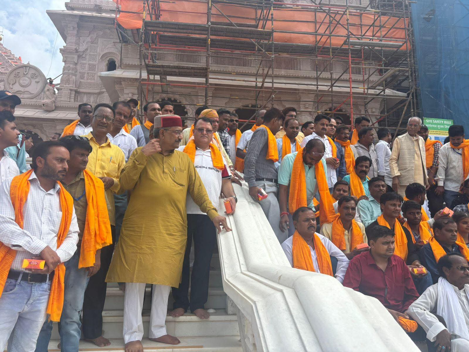 पत्रकार दर्शन पूजन राम मंदिर पत्रकार दर्शन पूजन राम मंदिर