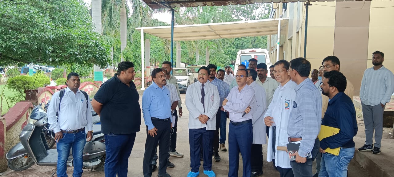 कोरबा कलेक्टर ने मेडिकल कॉलेज कोरबा में डीएमएफ/सीएसआर मद से स्वीकृत निर्माणाधीन कार्यों का किया निरीक्षण कोरबा कलेक्टर ने मेडिकल कॉलेज कोरबा में डीएमएफ/सीएसआर मद से स्वीकृत निर्माणाधीन कार्यों का किया निरीक्षण