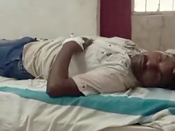 घायल कर्मचारी घायल कर्मचारी