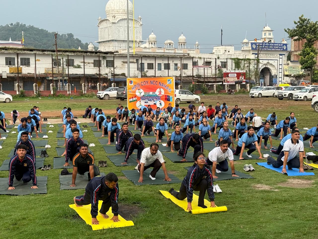 1 HP (I) Coy NCC नाहन द्वारा गुरुद्वारा श्री पौंटा साहिब में उत्साह और श्रद्धा के साथ मनाया गया अंतर्राष्ट्रीय योग दिवस 1 HP (I) Coy NCC नाहन द्वारा गुरुद्वारा श्री पौंटा साहिब में उत्साह और श्रद्धा के साथ मनाया गया अंतर्राष्ट्रीय योग दिवस