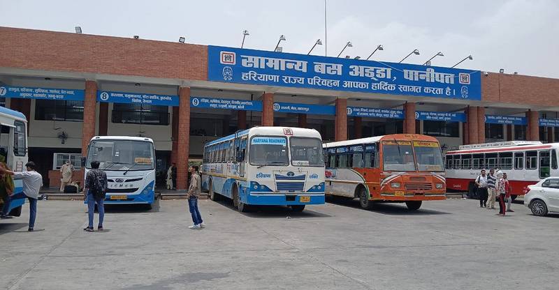 पानीपत का नया बस अड्डा पानीपत का नया बस अड्डा