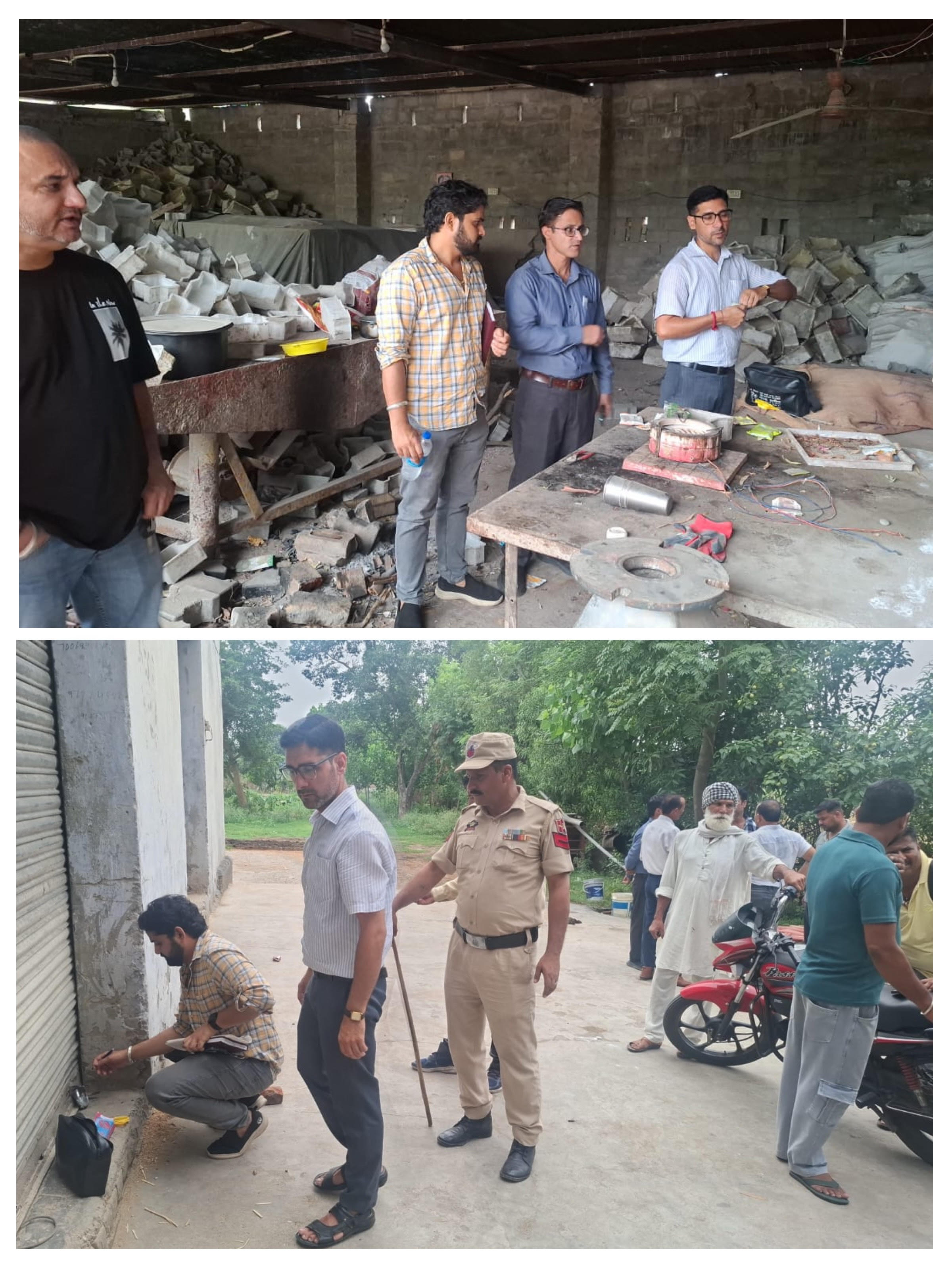 Six small scale industrial units violating Pollution Control Board guidelines were sealed Six small scale industrial units violating Pollution Control Board guidelines were sealed