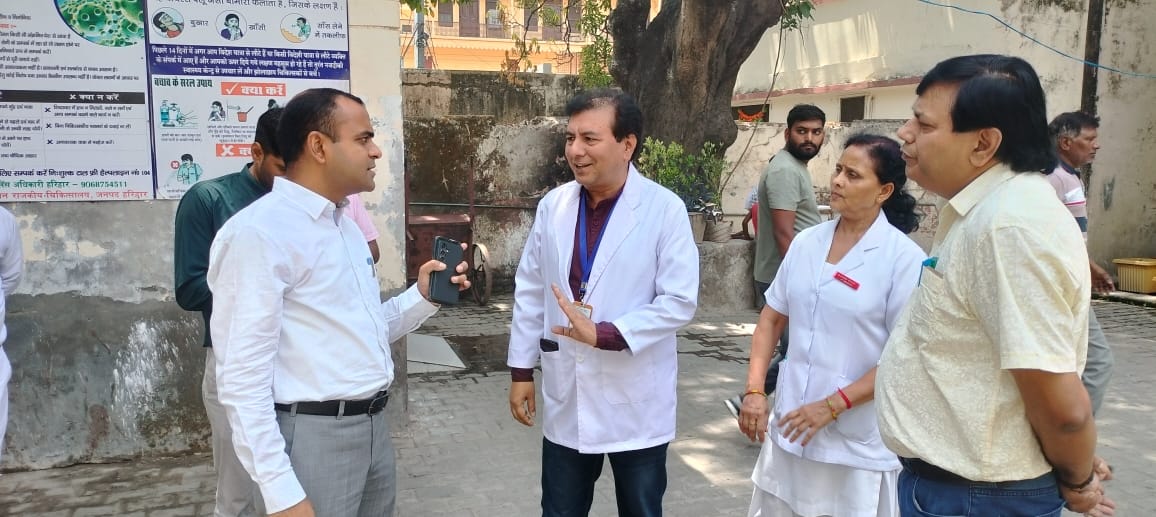 निरीक्षण करते जिलाधिकारी हरिद्वार निरीक्षण करते जिलाधिकारी हरिद्वार