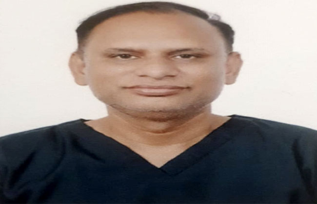डिप्टी मेडिकल सुपरिटेंडेंट डा. विजय डबास । डिप्टी मेडिकल सुपरिटेंडेंट डा. विजय डबास ।