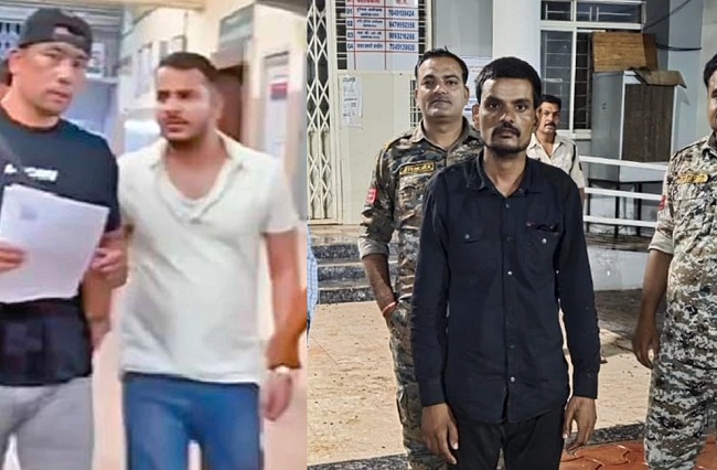राजा रघुवंशी हत्याकांड मामले में गिरफ्तार दो अन्य राजा रघुवंशी हत्याकांड मामले में गिरफ्तार दो अन्य