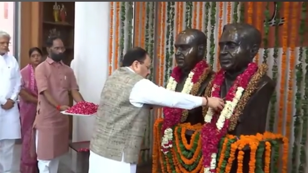 जेपी नड्डा ने श्यामा प्रसाद मुखर्जी के बलिदान दिवस पर दी श्रद्धांजलि जेपी नड्डा ने श्यामा प्रसाद मुखर्जी के बलिदान दिवस पर दी श्रद्धांजलि