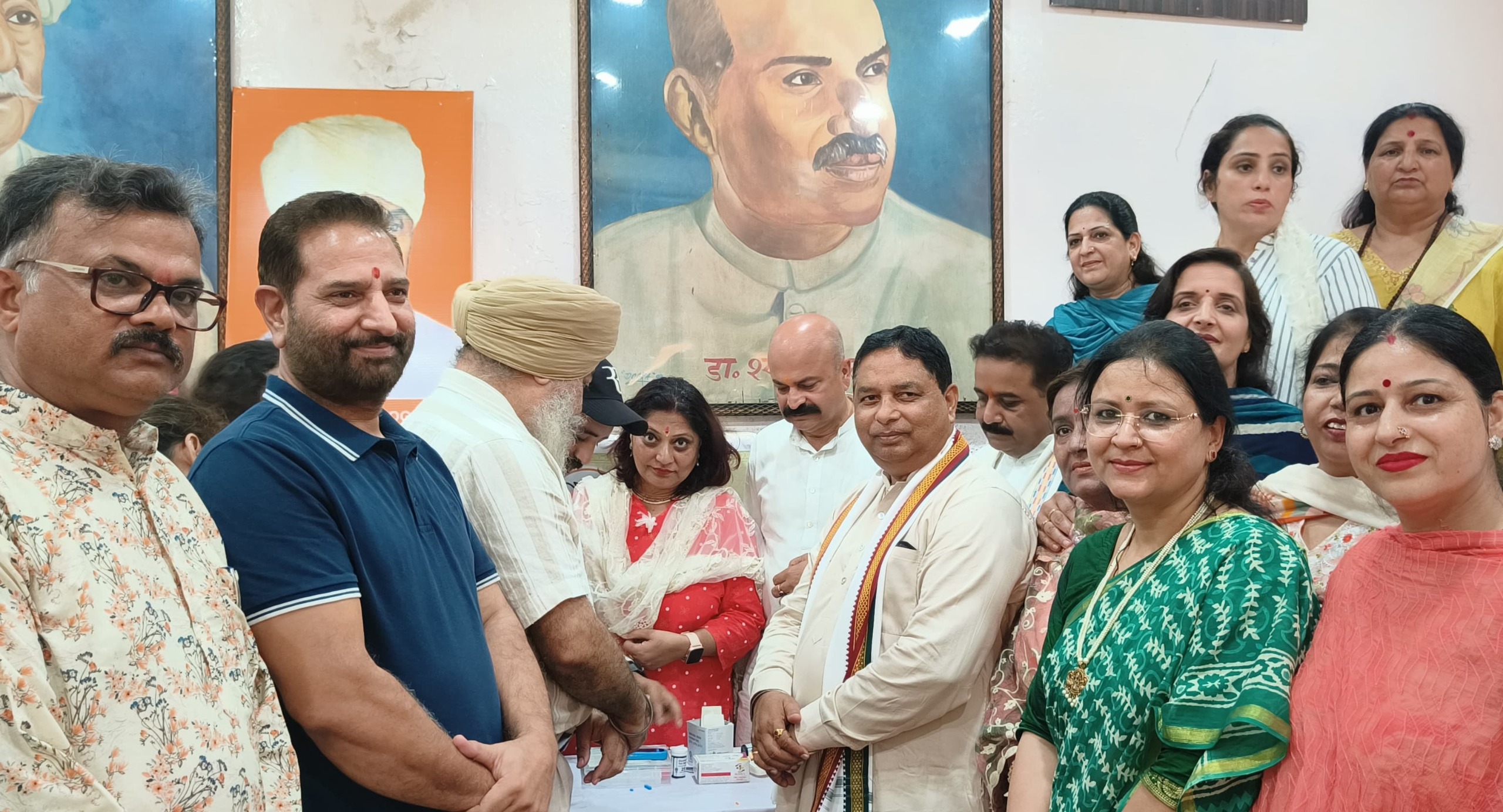 भाजपा महिला मोर्चा ने डॉ. श्यामा प्रसाद मुखर्जी की पुण्यतिथि पर निःशुल्क चिकित्सा शिविर का आयोजन किया भाजपा महिला मोर्चा ने डॉ. श्यामा प्रसाद मुखर्जी की पुण्यतिथि पर निःशुल्क चिकित्सा शिविर का आयोजन किया
