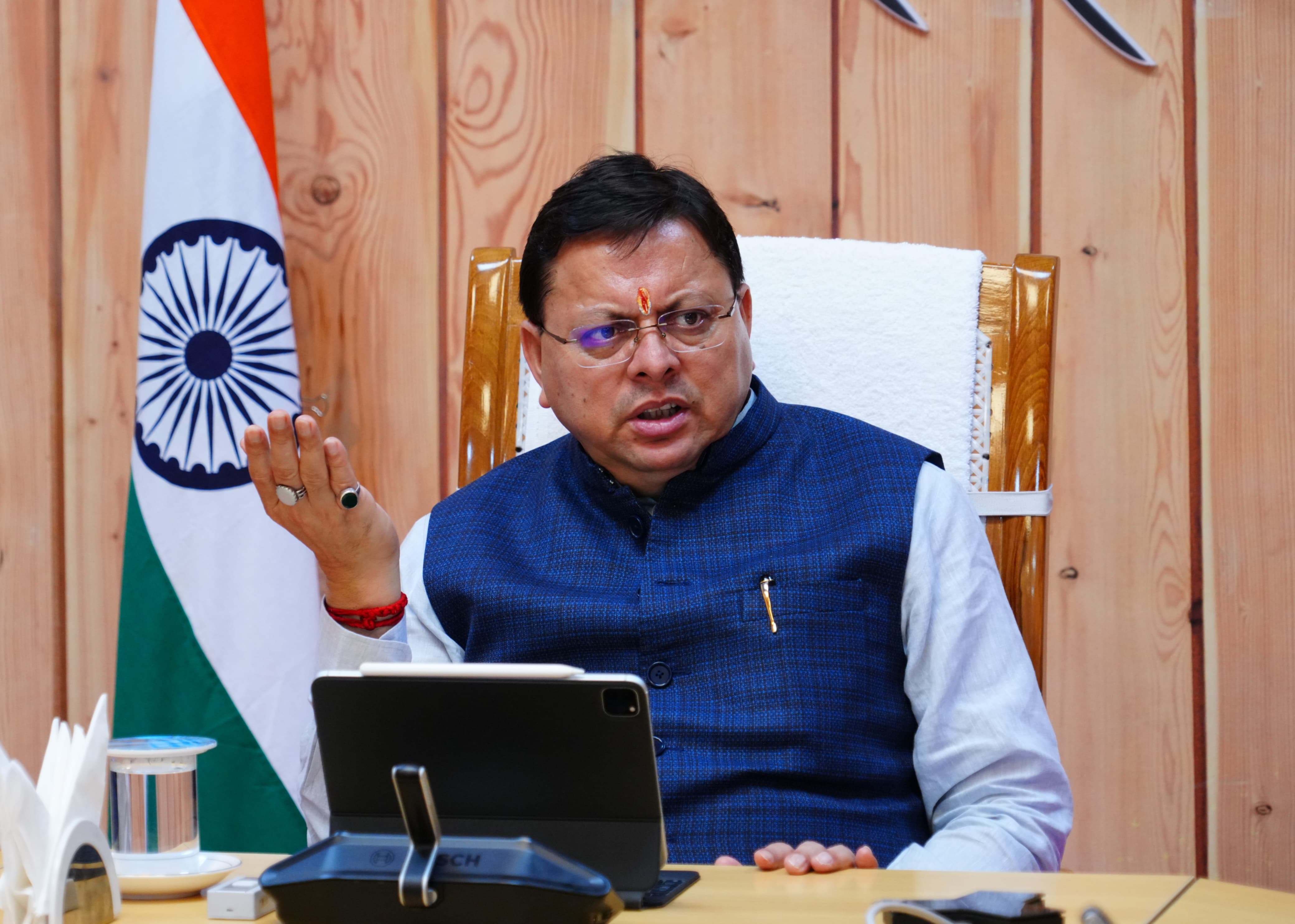 मुख्यमंत्री पुष्कर सिंह धामी। मुख्यमंत्री पुष्कर सिंह धामी।