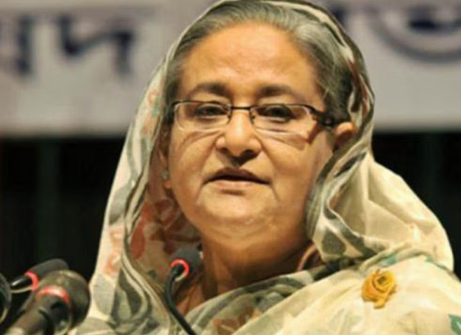 बांग्लादेश की अपदस्थ प्रधानमंत्री शेख हसीना। फोटो-फाइल बांग्लादेश की अपदस्थ प्रधानमंत्री शेख हसीना। फोटो-फाइल