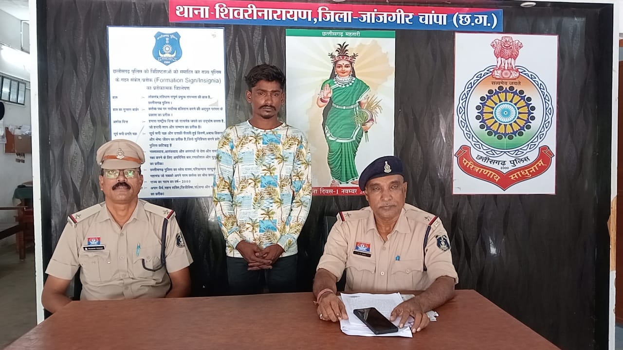 नाबालिक बालिका को शादी का झांसा देकर दैहिक शोषण करने वाला फरार आरोपी गिरफ्तार नाबालिक बालिका को शादी का झांसा देकर दैहिक शोषण करने वाला फरार आरोपी गिरफ्तार