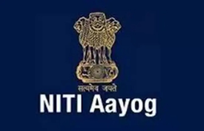 नीति आयोग के लोगो का प्रतीकात्मक चित्र नीति आयोग के लोगो का प्रतीकात्मक चित्र
