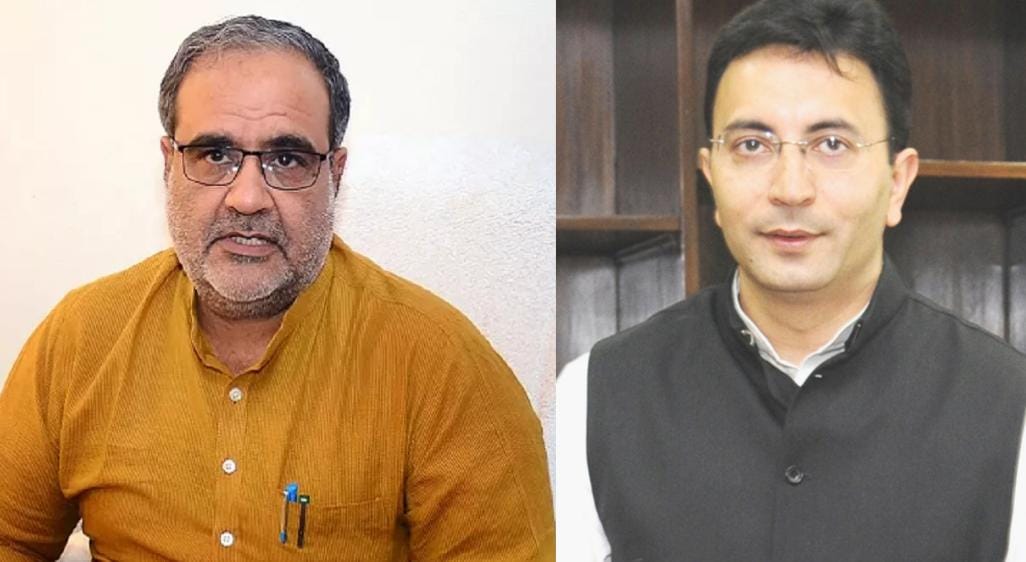भाजपा प्रदेश अध्यक्ष चौधरी भूपेंद्र सिंह और केंद्रीय राज्यमंत्री जितिन प्रसाद। भाजपा प्रदेश अध्यक्ष चौधरी भूपेंद्र सिंह और केंद्रीय राज्यमंत्री जितिन प्रसाद।
