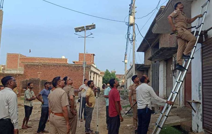 बिजली चोरी पकड़ी बिजली चोरी पकड़ी
