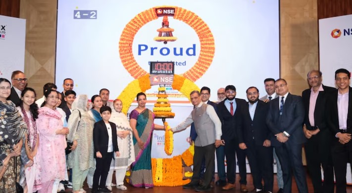 जोरदार लिस्टिंग के बाद इनफ्लक्स हेल्थटेक के शेयरों पर लगा लोअर सर्किट जोरदार लिस्टिंग के बाद इनफ्लक्स हेल्थटेक के शेयरों पर लगा लोअर सर्किट