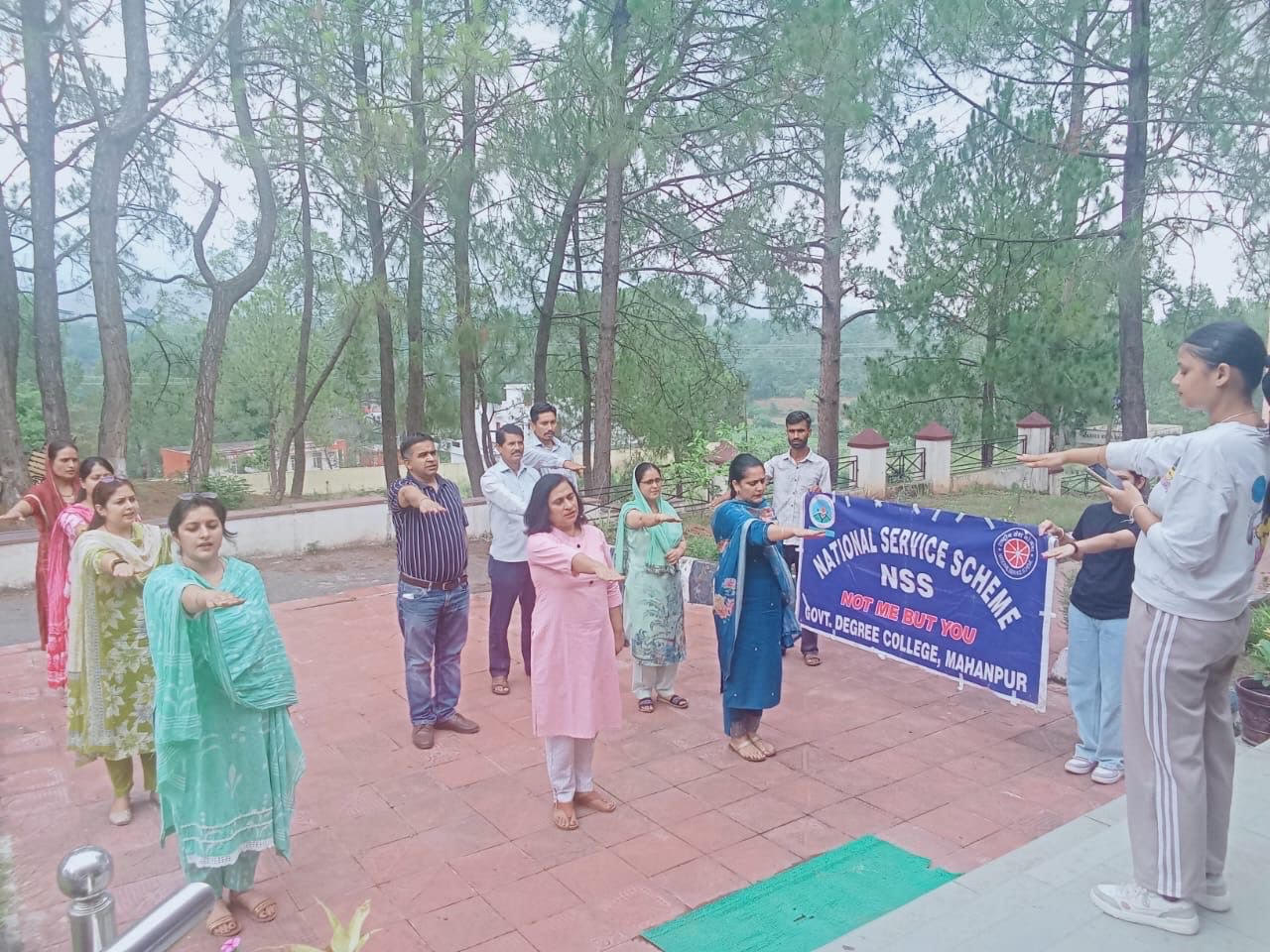 Oath taking ceremony was organized at GDC Mahanpur Oath taking ceremony was organized at GDC Mahanpur