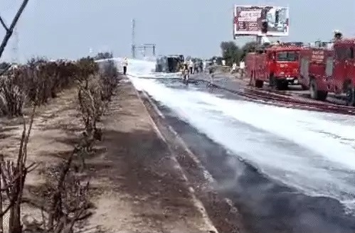 जयपुर टेंकर हादसा जयपुर टेंकर हादसा