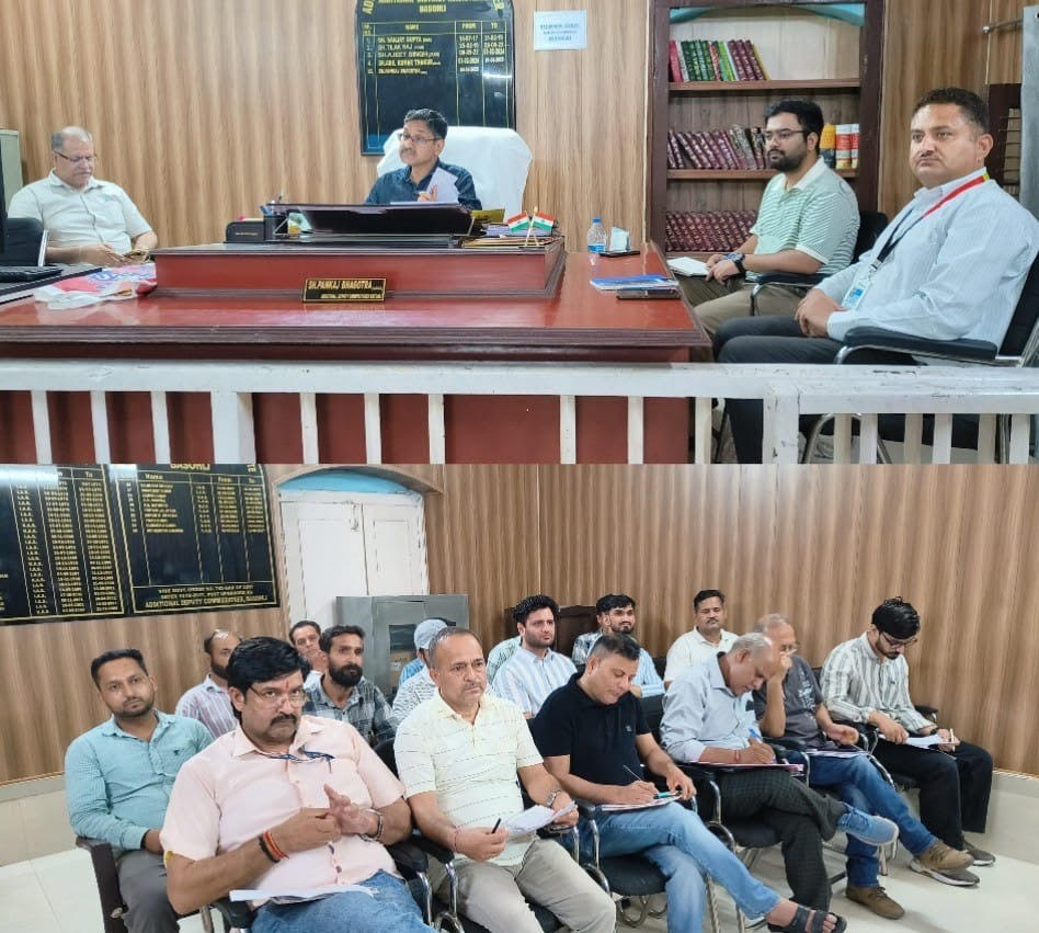 Mission Yuva Doot-Review meeting of Business Help Desk held in Basohli, 61 beneficiaries registered so far Mission Yuva Doot-Review meeting of Business Help Desk held in Basohli, 61 beneficiaries registered so far