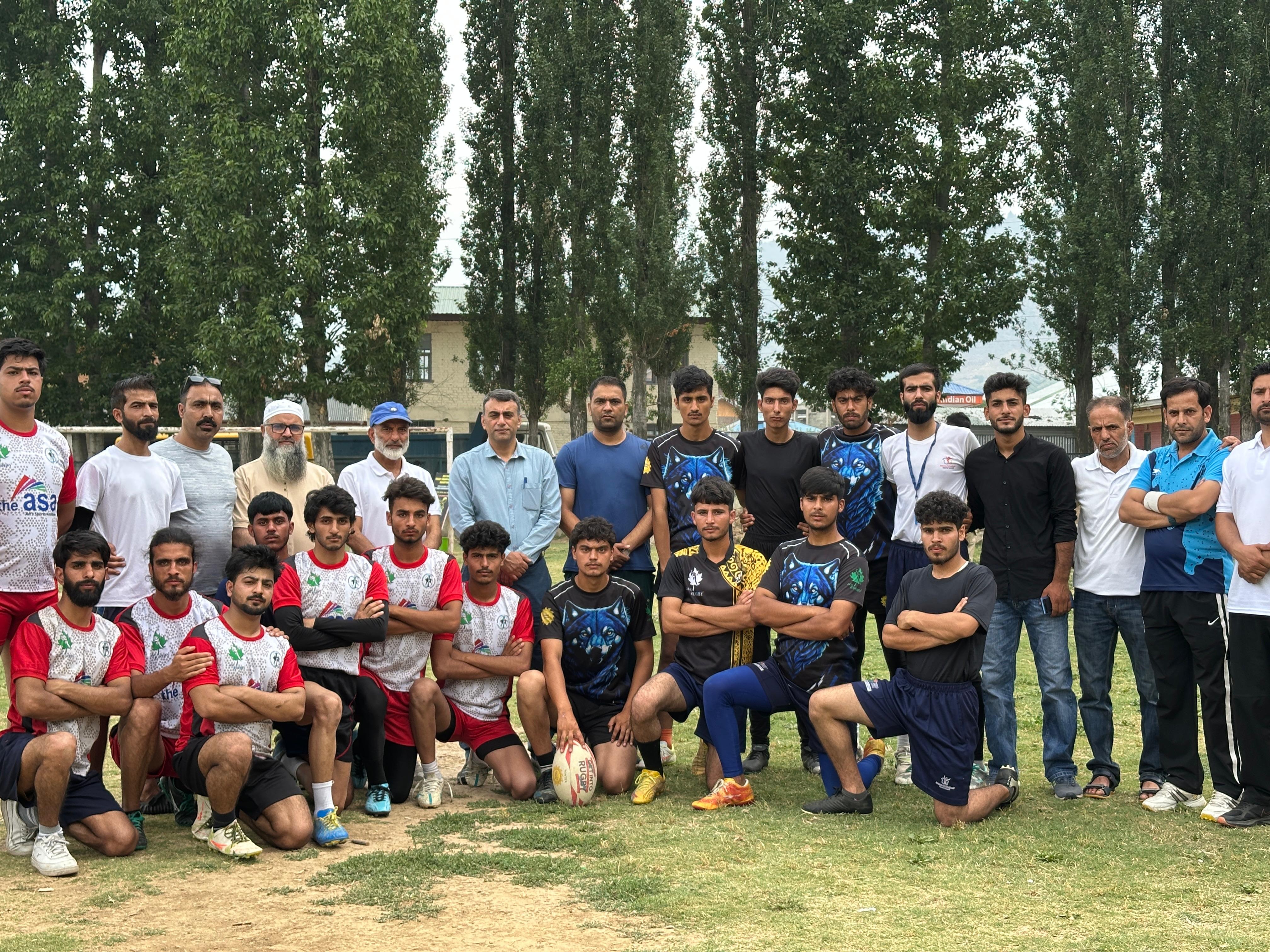 जिला रग्बी चैंपियनशिप का आगाज़, नशा मुक्त भारत अभियान के तहत युवाओं में खेल के प्रति उत्साह और सकारात्मक संदेश जिला रग्बी चैंपियनशिप का आगाज़, नशा मुक्त भारत अभियान के तहत युवाओं में खेल के प्रति उत्साह और सकारात्मक संदेश